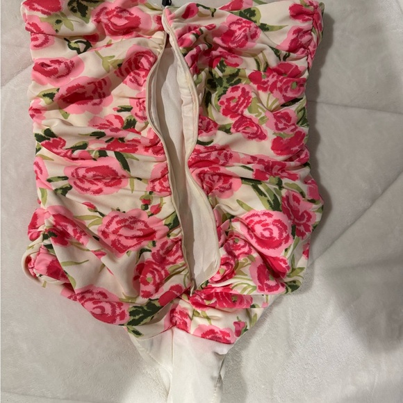 Floral One-Piece Swimsuit - Picture 3 of 3